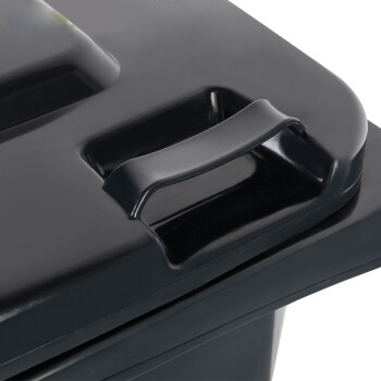 震迪塑料垃圾桶240L分类款灰色分类垃圾桶可定制 KT549B脚踩式垃圾箱