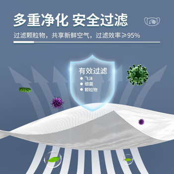 3M KN95口罩 9501+ 环保装50个/包耳戴式自吸过滤式防颗粒物呼吸器