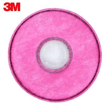 3M 2096 P100颗粒物及酸性气体异味滤棉 防尘滤棉  2096防尘滤棉一包(2片) 定做