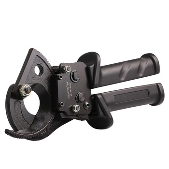 祜荣（HRTX）棘轮式电缆剪线钳强力手动 铜铝电缆钳线缆剪刀325平方轴承设计（刀口32mm）HP-320A