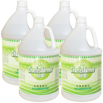 超宝(CHAOBAO)DFG010 织物柔顺剂 酒店洗衣房布艺衣物柔顺剂 3.8L*4瓶