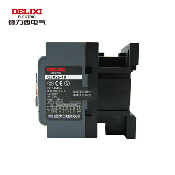 德力西电气交流接触器 CJX2s-1810 220V/230V 50/60Hz RoHS