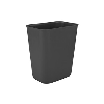 庄太太【方形8L黑色】商用酒店客房小型双层垃圾桶