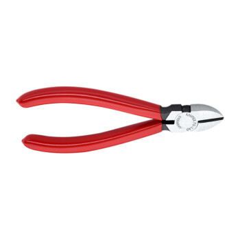 凯尼派克（KNIPEX）70 01 140 通用型斜口钳 抛光 塑料套柄 140mm 切割类工具 钢