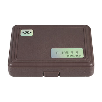 上量/SMCT 机械测厚规0-10mm*30尖头漆膜千分尺规表测厚仪 S107-116-101