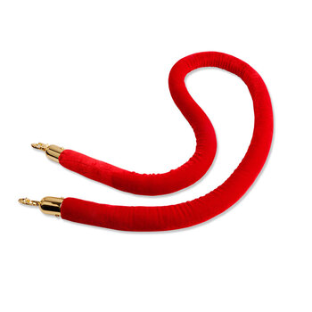 者也（ZYE） 礼宾柱挂绳 绒绳麻绳 麻花挂绳 栏杆座挂绳 围栏隔离带 金钩绒绳