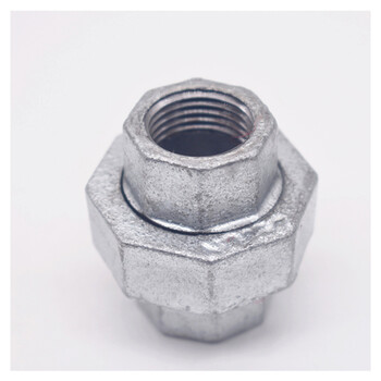 波浩 BOHAO dn20 镀锌活接头  4分消防水管接头 玛钢管件 内丝6分DN20 DN25 DN50 一个价 30个起售