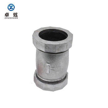 卓炫（ZHUOXUAN）镀锌快接 快速接头 水暖管件 国标伸缩节 管件快接 抢修节 DN40(1个/件)