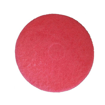 超洁亮（SUPER·CLEAN）JH-13-2 13寸百洁垫 红垫 地面保养清洗 起蜡垫清洁垫抛光垫抛光片百洁片(5片/盒)