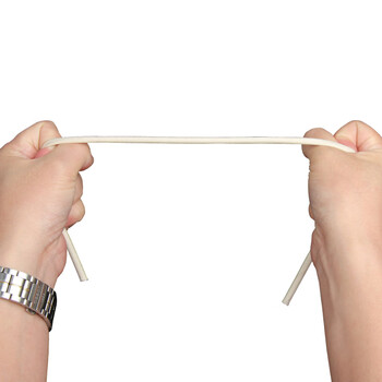 BOWERY高温管玻璃纤维阻燃管定纹管玻纤管耐高温绝缘套管耐600℃软管电线护套直径3mm 100米/卷 1卷