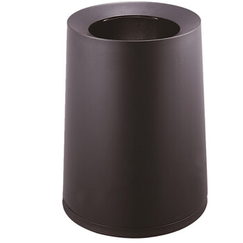 南 GPX-3E 锥形房间桶 黑色烤漆 商用 南方垃圾桶 酒店宾馆客房果皮桶