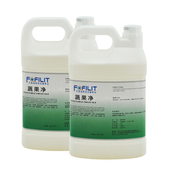 芳菲丽特（FOFILIT）C-020 蔬果净 水果清洗剂蔬菜清洁剂 食物表面清洗剂 3.8L*4瓶
