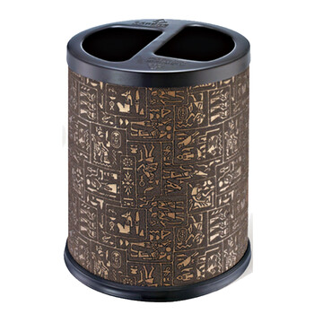 南 GPX-45R 南方套皮房间桶  埃及纹 商用酒店宾馆客房垃圾桶 果皮桶 房间桶