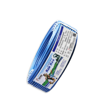 远东电缆 BV1平方国标家装铜芯单芯单股硬线 100米 蓝色零线