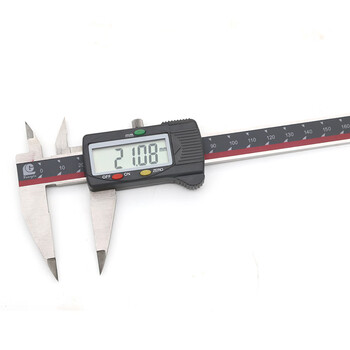 广陆guanglu 细尖爪 数显卡尺0-200mm 0.01 四用电子数显游标卡尺量具111-202