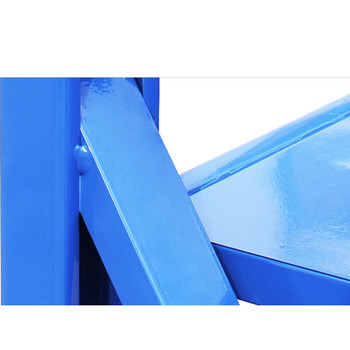 海斯迪克 HKW-48 仓储货架 库房仓库储物架 轻型多功能置物架 展示架 4层白色 长100*宽40*高200cm主架