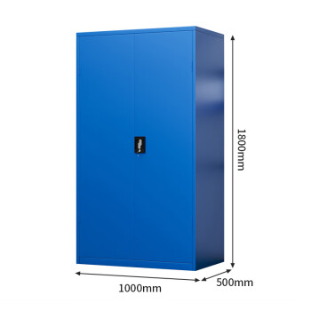 京顿工具柜车间重型工具收纳柜带挂板五金零件柜工具存放储物柜C款蓝色(含基础配件) 