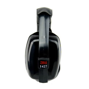 3M 1427经济型隔音耳罩 睡眠学习降噪 1副装 NRR27dB高度可调节 多点佩带 定做