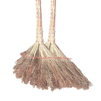 金诗洛 KSL240 高粱苗扫把(5把) 工厂学校扫帚 环卫扫地笤帚