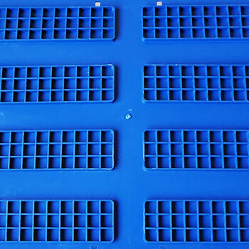 兰诗（LAUTEE）EU8423物流箱大号长方形周转箱仓储快递收纳箱 蓝色800*400*230