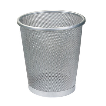南 GPX-74 南方圆锥形废纸桶 银灰色 商用酒店宾馆客房垃圾桶 房间桶 果皮桶