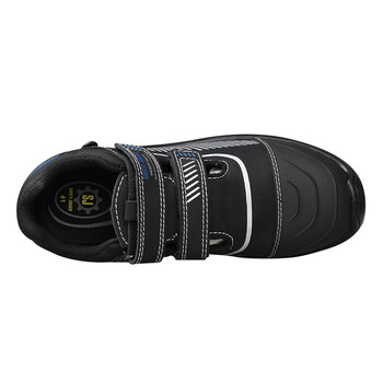 鞍琸宜/SAFETYJOGGERSS1PFORZA劳保鞋防砸防刺防静电透气安全凉鞋洞洞鞋黑色41码1双可定制