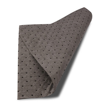 者也（ZYE）灰色吸附棉万能棉 工业吸油棉溢油漏油吸油垫 吸液棉吸油毡吸油垫40*50cm*2mm100片/箱