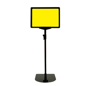 海斯迪克 HKW-87 超市pop标价牌 展示架 价格促销牌台式支架促销架广告仓库标识牌 A4加高款