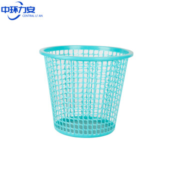 中环力安【大号颜色随机】北欧简约镂空垃圾桶卫生间纸篓加厚塑料垃圾桶