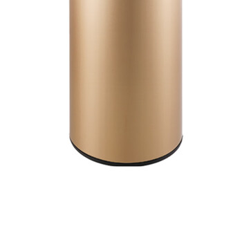 南 GPX-180C 南方废纸垃圾桶 香槟金 商用酒店宾馆客房不锈钢垃圾桶 果皮桶 房间桶 容量28L