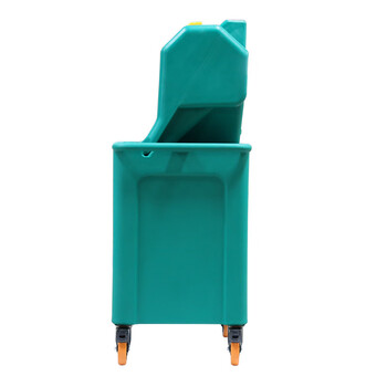 星工(XINGGONG)便携式滚塑60LPE推车移动洗眼器2号 双口紧急冲淋洗眼睛 验厂工业实验室 BTBG60-P2