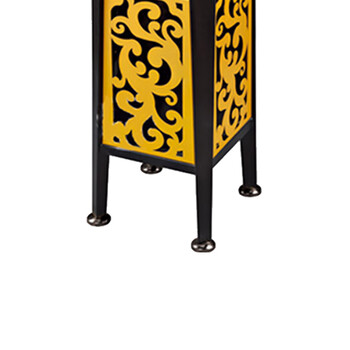 南 GPX-173F 南方宝塔古铜座地烟灰桶 黑色 商场垃圾桶 酒店落地烟灰桶立式果皮桶商场垃圾筒