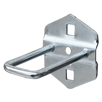 稳斯坦 WST017 工具挂板挂钩 方孔板洞洞板货架物料架挂钩 双直挂钩25mm