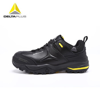 代尔塔 DELTAPLUS 301335劳保鞋防砸防刺穿防静电耐磨耐油耐酸碱SRC级防滑耐寒耐高温非钢包头 黑色 35码 1双
