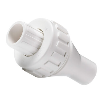 联塑（LESSO）止回阀(PVC-U给水配件)白色 dn25