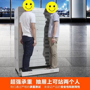 万尊钢制底图柜0号五抽工程图纸柜地图柜字画柜