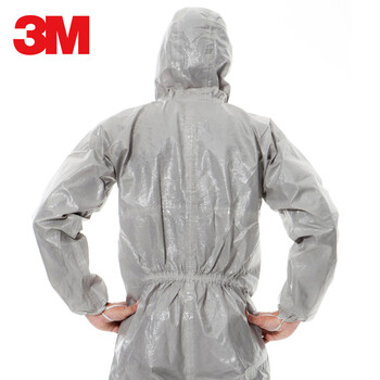 3m 4570防护服防化服 防强酸碱化学液体/防细菌微生物/医药加工 定做 L# 1套