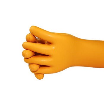 双安 35KV带电作业绝缘手套电压高压工作CX351
 410mm 1副