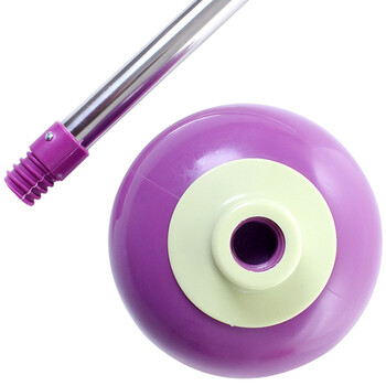 海斯迪克 HKW-148 通马桶神器 疏通器 下水道厕所堵塞拔子工具 紫色