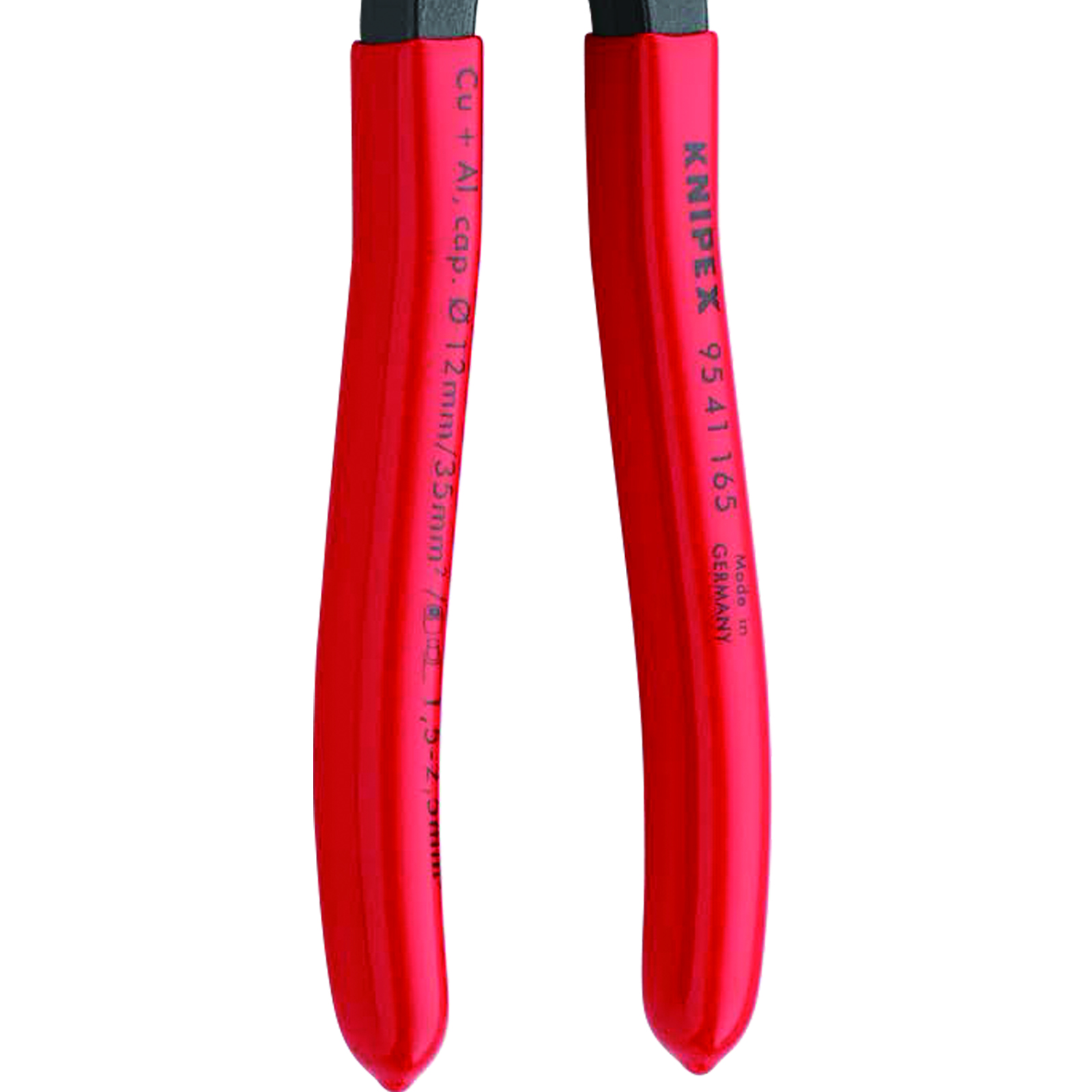 凯尼派克（KNIPEX）95 41 165 带剥线工能电缆剪 钳身磨光 塑料套柄 剥线功能 切割类工具 钢