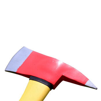 冰禹 BYaf-546 消防斧头 太平斧破拆尖斧 消防斧套 斧子消防器材 美式包塑柄尖斧