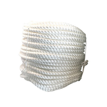 巨成 高强度尼龙绳子 锦纶缆绳 12mm直径三股编织 100米装 企业定制