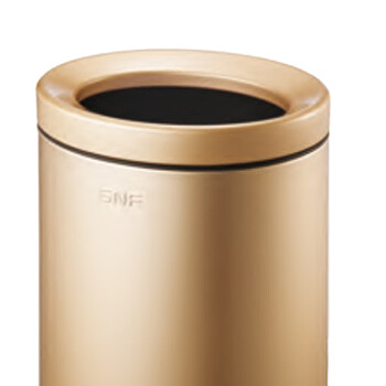 南 SF6-T01 椭圆形房间桶 香槟金 商用酒店宾馆客房不锈钢垃圾桶 房间桶 果皮桶