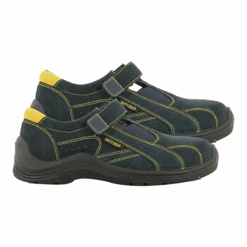 鞍琸宜/SAFETYJOGGERSSONORAS1P劳保鞋男女防砸防刺穿轻便透气耐磨凉鞋夏季安全鞋蓝色45码1双