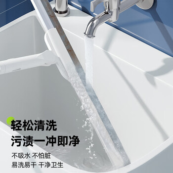 苏力达刮水器硅胶魔术扫把地板刮浴室刮水拖把扫水神器卫生间地刮55cm