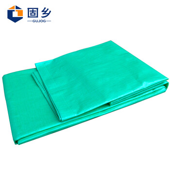 固乡加厚款防雨布 耐用型雨布 雨棚布帆布 PVC防水雨篷布 油布 苫布 彩条布 防晒遮阳雨蓬布【绿色】3*4米