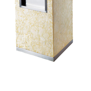 南 GPX-7F 皇冠玉衣坐地 南方烟灰桶 砂钢 办公楼立式座地烟灰桶户外垃圾箱大厅大堂电梯口烟灰桶