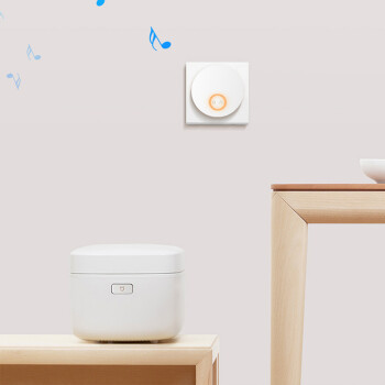 领普科技自发电无线门铃 已接入米家 自发电远程提醒家用呼叫器 WIFI款