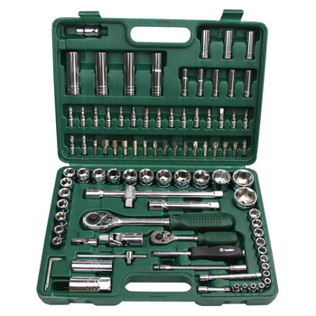 泰森(TAISEN) 061094 公制套筒工具组套 94pcs 6.23mm+10mm+12.5mm系列