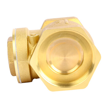 匡建仪表（CONJANT）卧式黄铜止回阀 内螺纹加厚单向阀 逆止阀水泵阀水管水表阀 DN50 